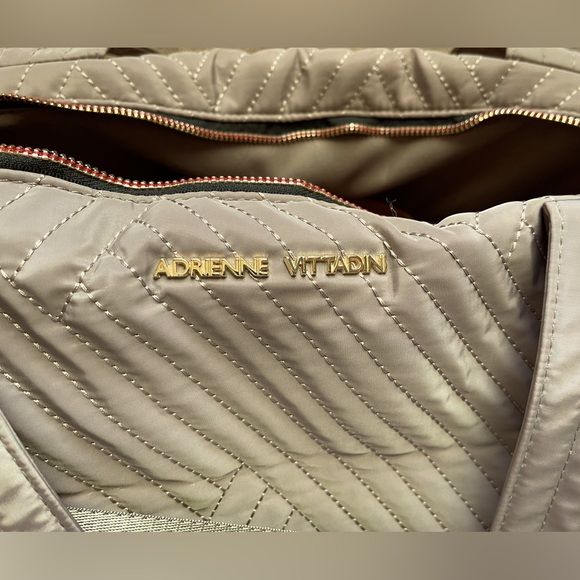 Adrienne Vittadini Quilted Duffle Bag - Picture 5 of 7